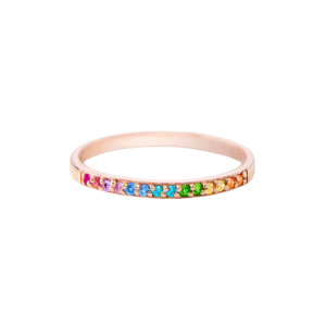 Rainbow Stack Ring