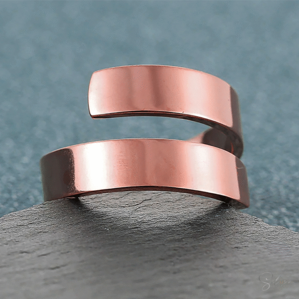 Dual Name Curve Ring - Image 4