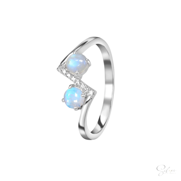 Moonstone Elegance Ring - Image 4