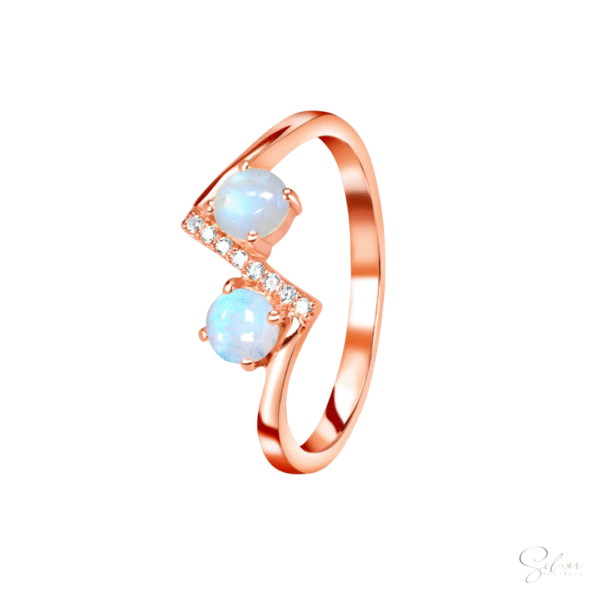 Moonstone Elegance Ring - Image 5