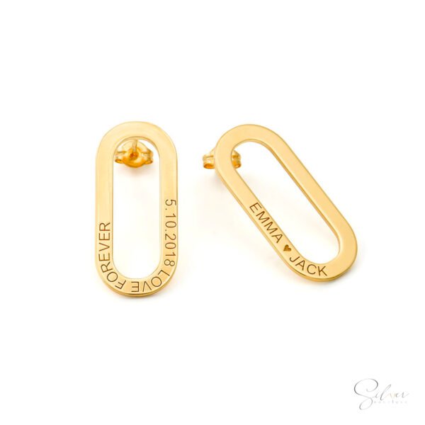 Personalized Clip On Earrings - Image 2