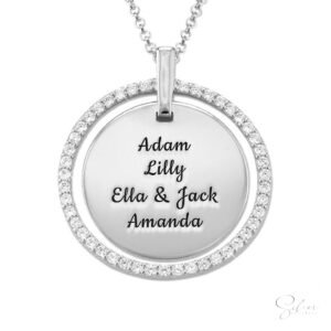 Personalized Mother’s Birthstone Necklace