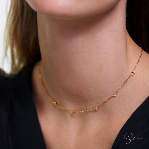 Stone Choker Necklace - Image 3