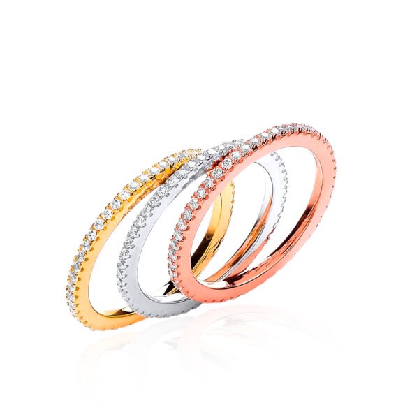 Stacking Band Ring – Minimalist Ring - Image 2