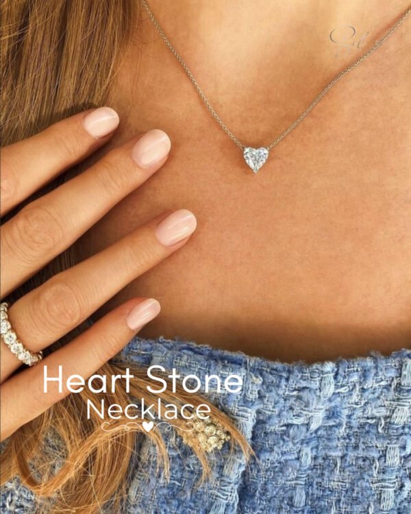 Heart Stone Necklace