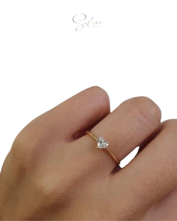 Heart Stone Ring