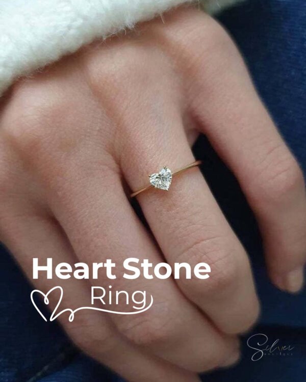 Heart Stone Ring - Image 4
