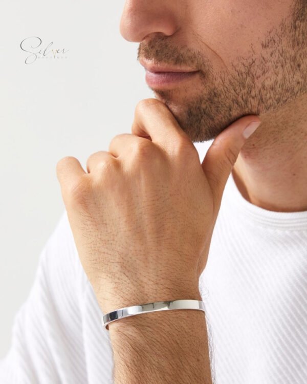 Men’s Cuff Bangle - Image 3