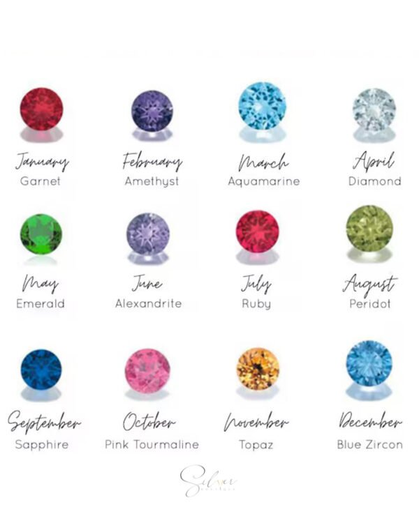 Initial with Birthstone Ring - Image 4
