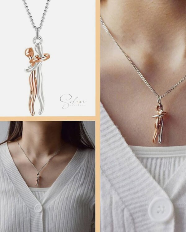 Couple Hug Pendant - Image 3