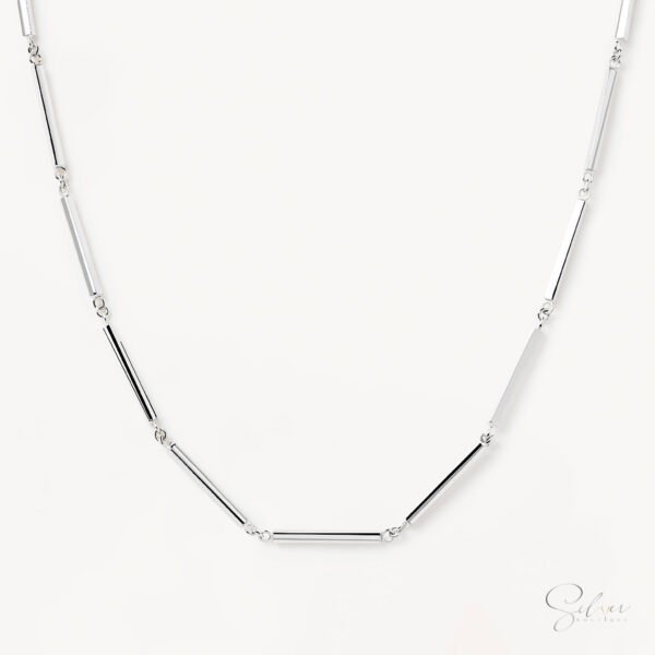 Sleek Gold Bar Necklace
