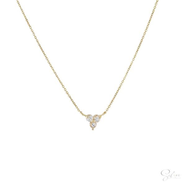 Trio Spark Pendant Necklace