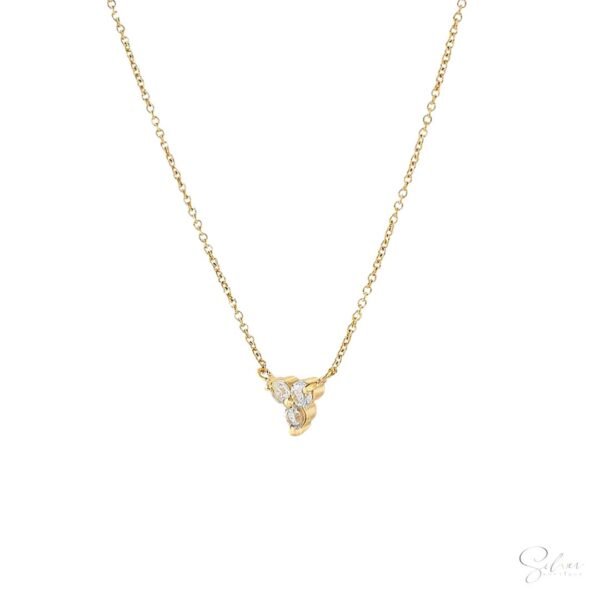 Trio Spark Pendant Necklace - Image 3