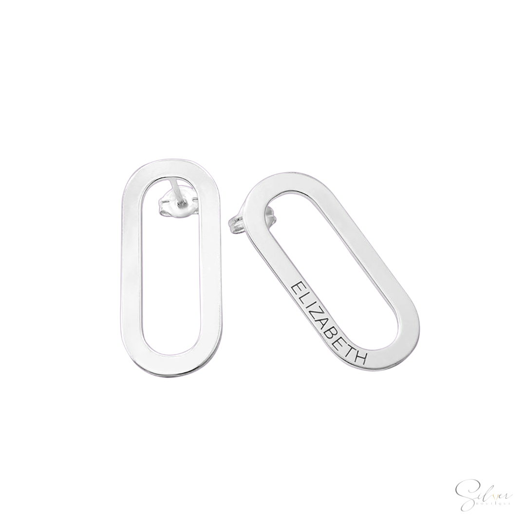 Personalized Clip On Earrings