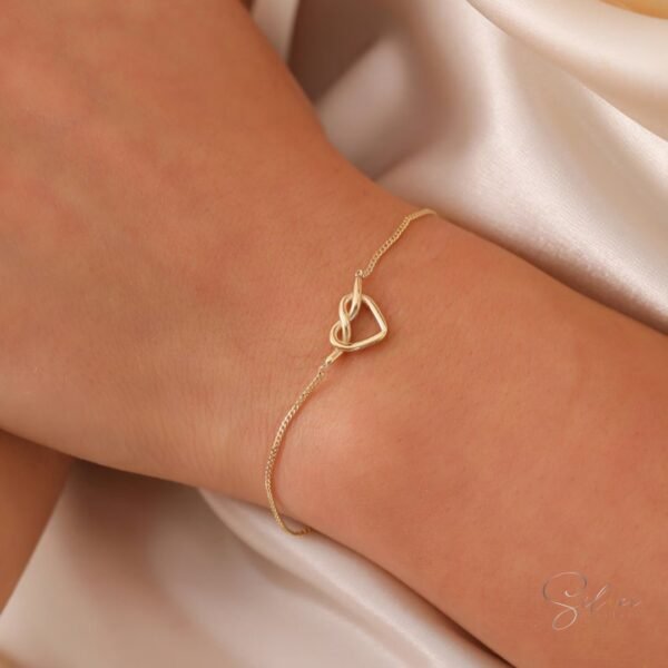 Heart Knot Bracelet - Image 4
