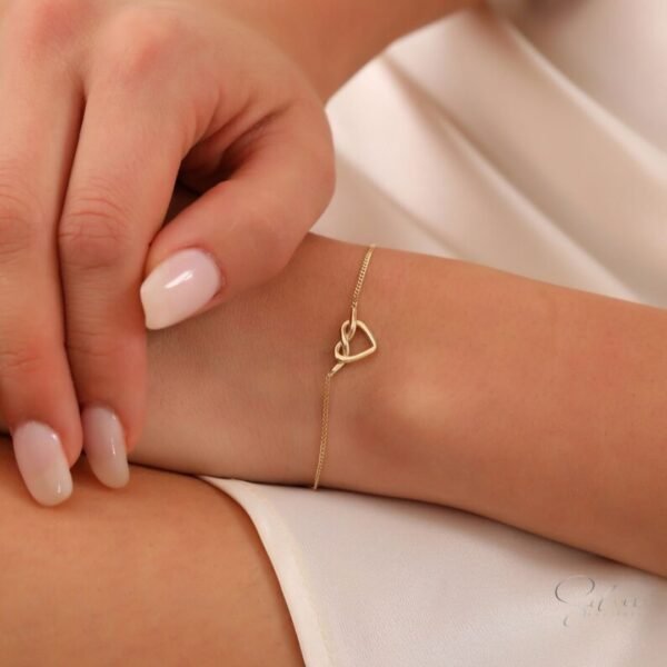 Heart Knot Bracelet - Image 2