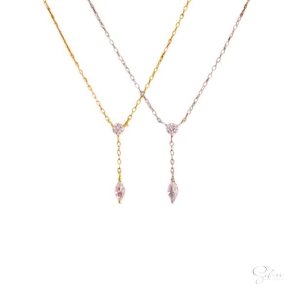 Classic Drop Y Shape Necklace