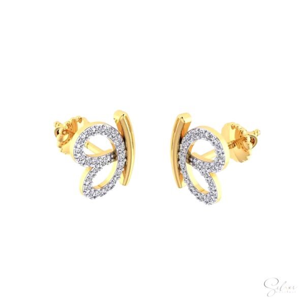 Twist Sparkle Studs - Image 3