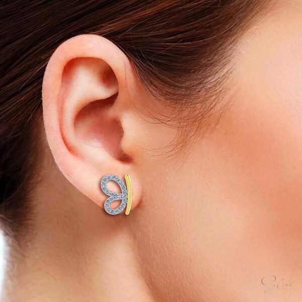 Twist Sparkle Studs - Image 2